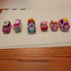 Shopkins Colorful Animal-Themed Toy Cutie Cars SET 1